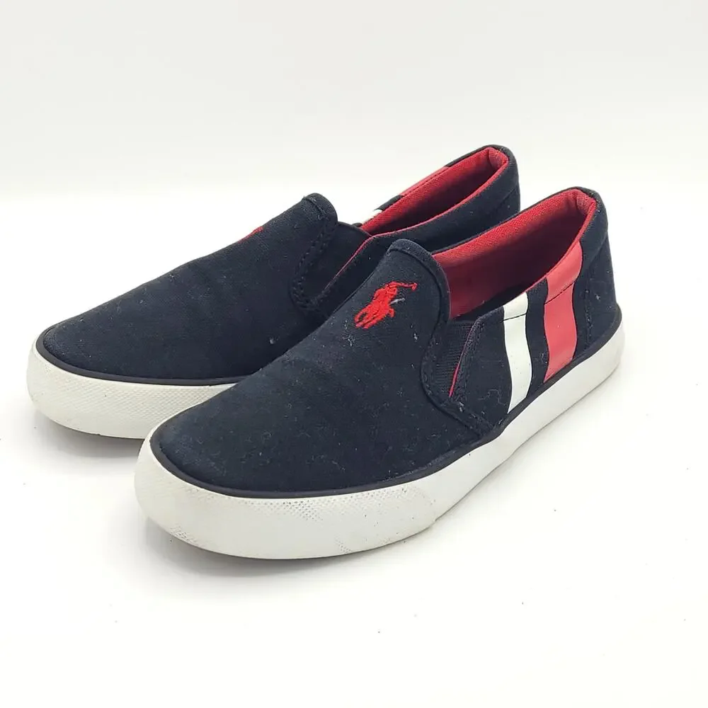 Ralph Lauren Polo black red Pony Logo boys size 1